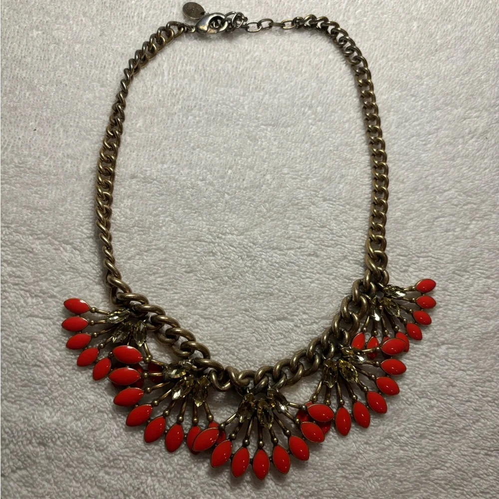 Stella & Dot Coral Cay Necklace - Picture 10 of 10